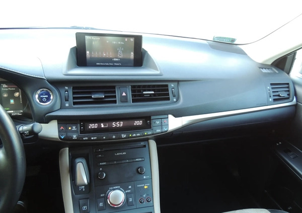 Lexus CT cena 90900 przebieg: 34874, rok produkcji 2020 z Sieradz małe 301